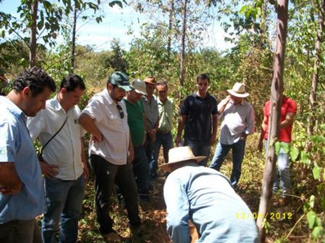 visita técnica no município de Grão Mogol/MG