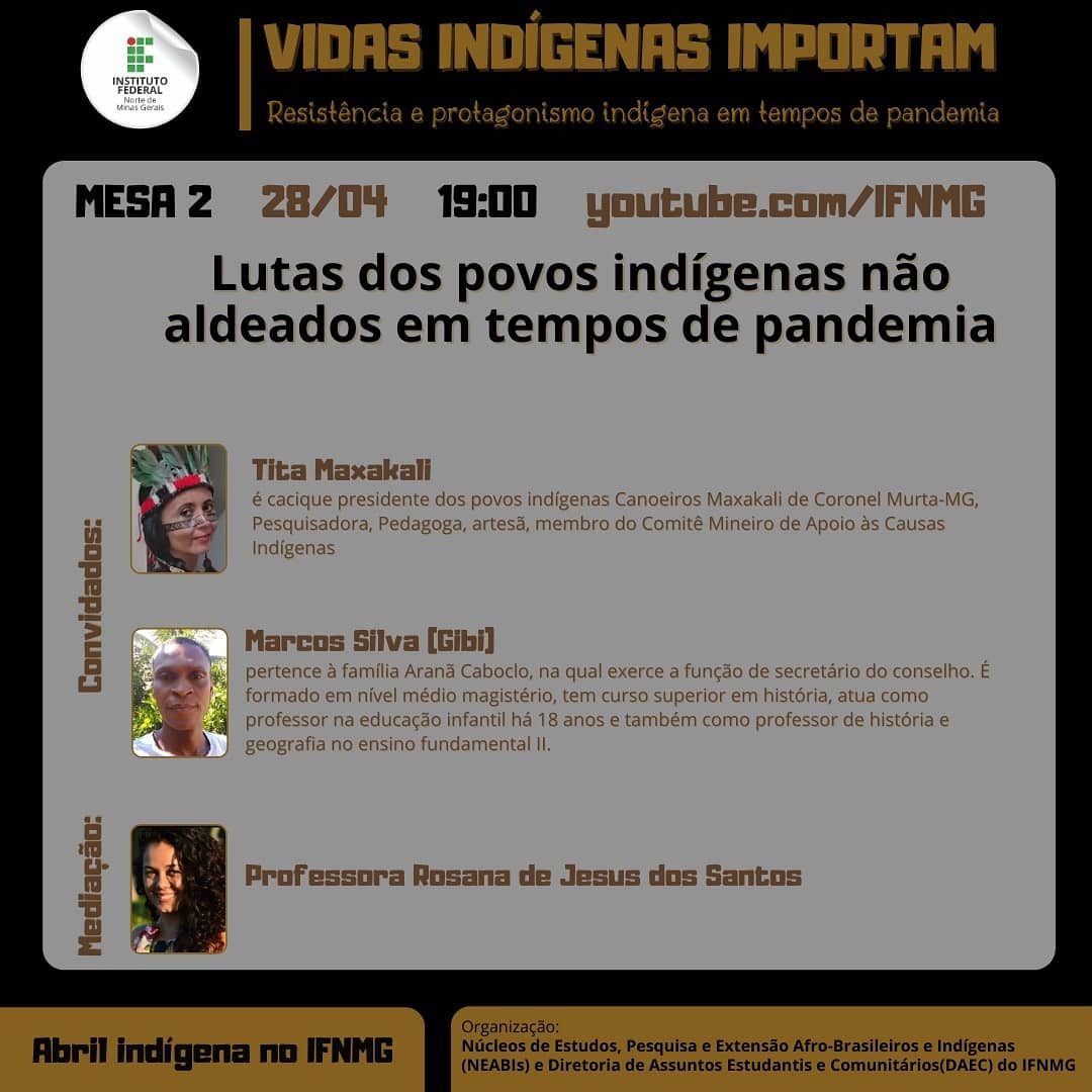Vidas Indigenas Importam 28 04