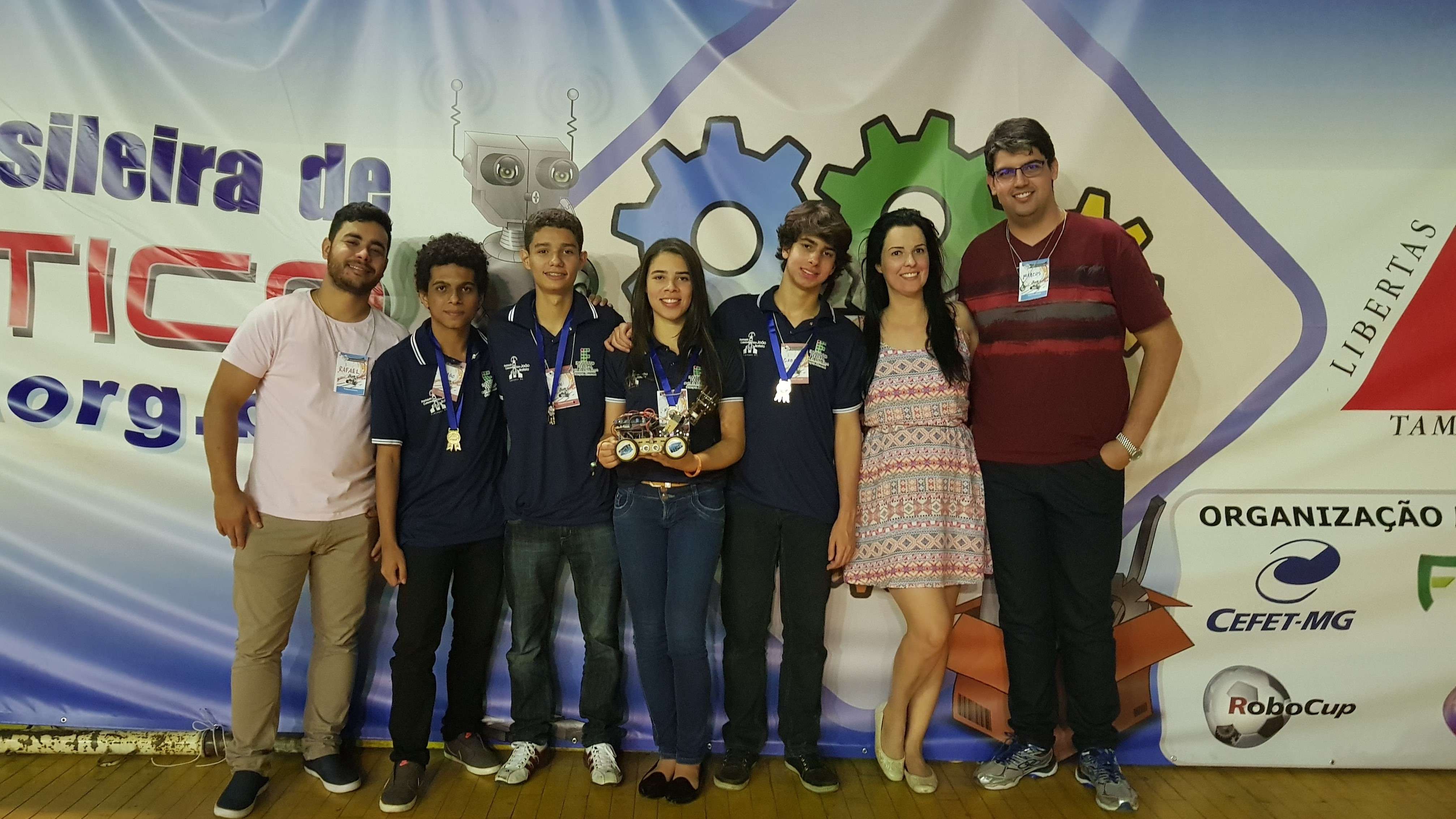 Equipe REBYC Vencedora do Prêmio de Melhor Programação