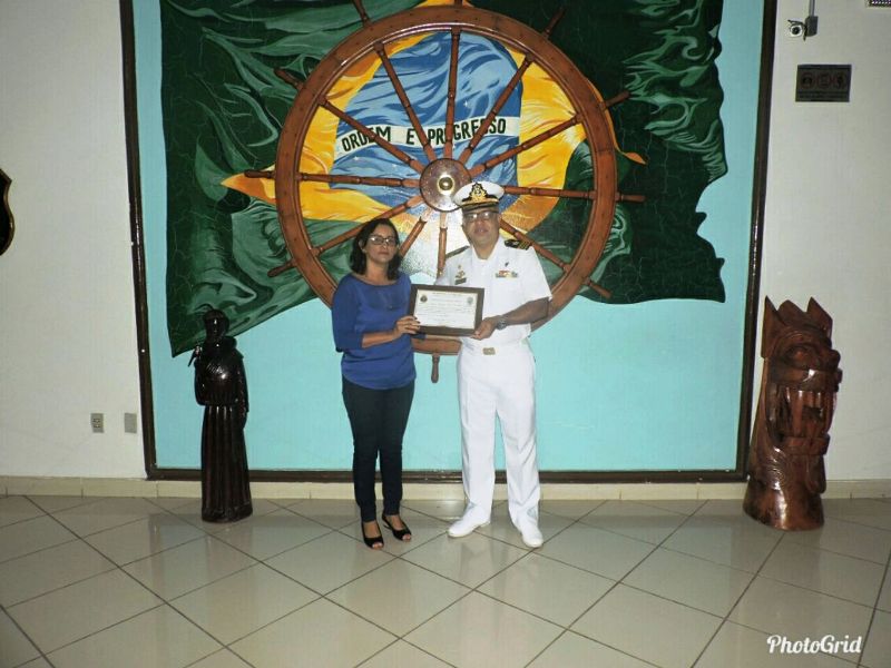 IFNMG recebe homenagem da Marinha