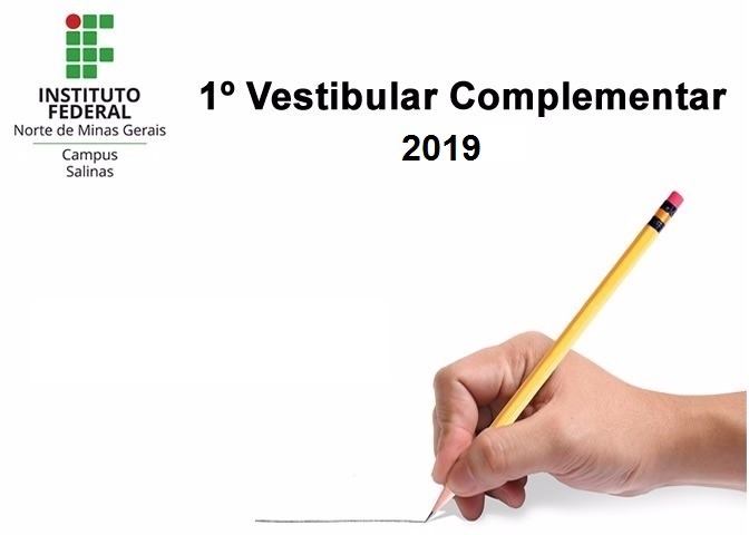 1º Vestibular Complementar 2019 2